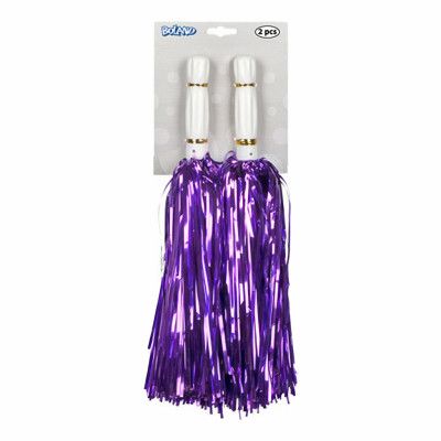 Pom Poms Glittriga - Lila