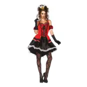 Gotisk Drottning Deluxe Maskeraddräkt - Small