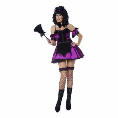 Gotisk Hembiträde Maskeraddräkt