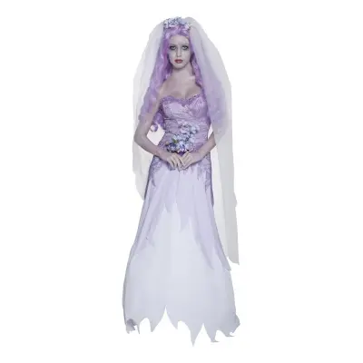 Gotisk Spökbrud Maskeraddräkt - Small