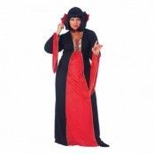 Gotisk Vampyr Plus-size Maskeraddräkt - Plus size