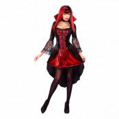 Gotisk Vampyra Maskeraddräkt - Medium