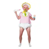 Gråtande Bebis med Snor Maskeraddräkt - Medium