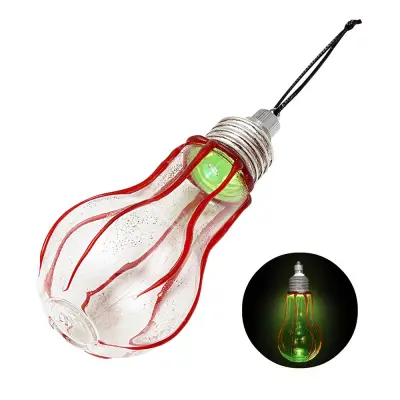 Grön Lampa med Blod