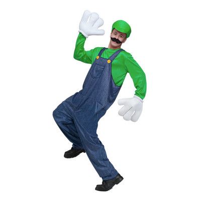 Grön Rörmokare Maskeraddräkt - One size