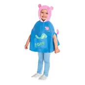 Greta Gris George Cape Barn Maskeraddräkt - Small