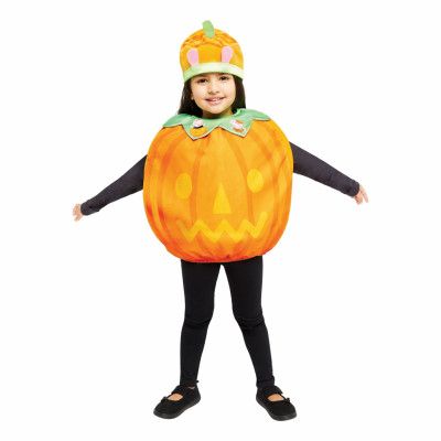 Greta Gris Halloweenpumpa Barn Maskeraddräkt - 24-36 månader