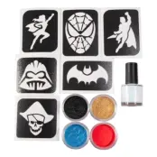 Grimas Sparkling Powder Tatueringsset Hero