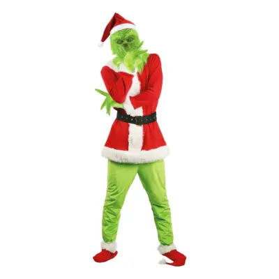 Grinchen Maskeraddräkt - One size