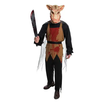 Gris Slaktare Maskeraddräkt - One size