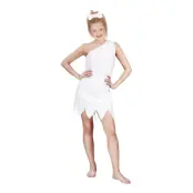 Grottkvinna Vit Maskeraddräkt - One size