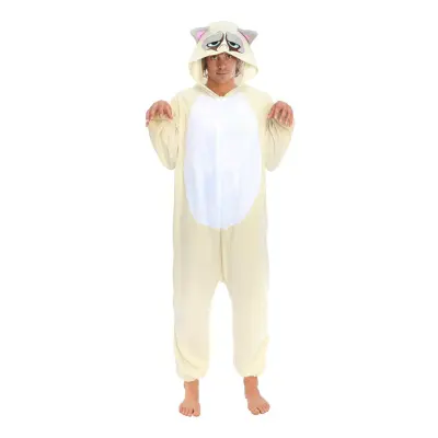 Grumpy Cat Maskeraddräkt - Medium