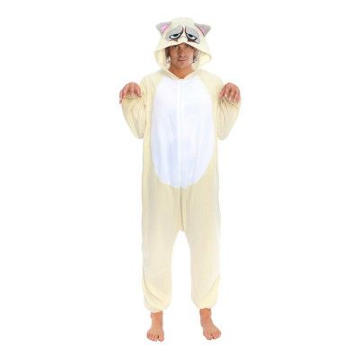 Grumpy Cat Maskeraddräkt - X-Large