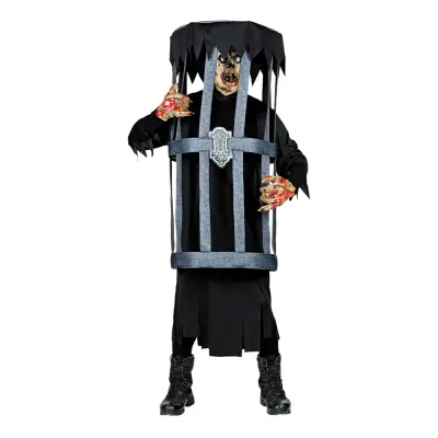 Gubbe i Bur Maskeraddräkt - One size