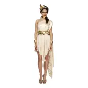 Gudinna Vit Maskeraddräkt - Small