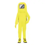 Gul Astronaut Barn Maskeraddräkt - 5-6 år