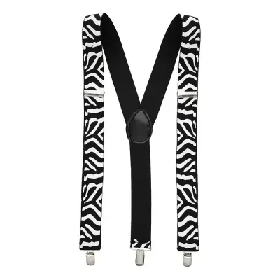 Hängslen Zebrafärgade - One size