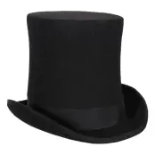 Höghatt Extra Hög Svart Deluxe - 57