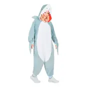 Haj Onesie Maskeraddräkt - Small/Medium