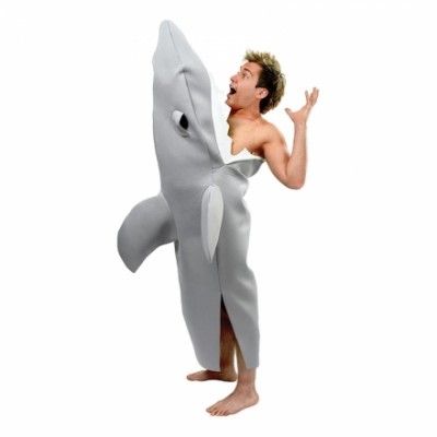 Hajattack Maskeraddräkt - One size