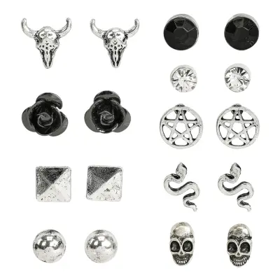 Halloween Örhängen Små Set - 9-pack