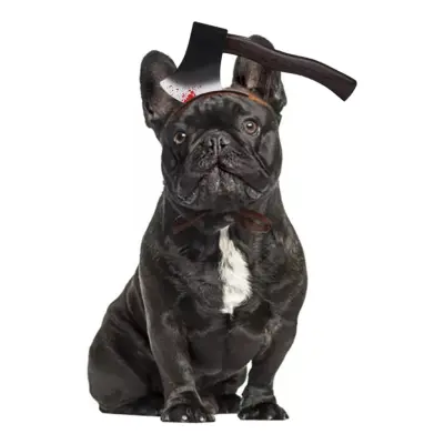 Halloween Props för Hund - Yxa