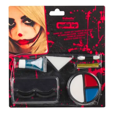 Halloween Sminkset Creepy Clown