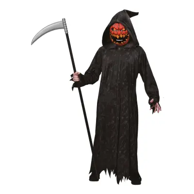 Halloweenpumpa Maskeraddräkt - X-Large