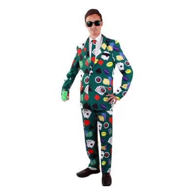 Kostym Poker Herr - 48