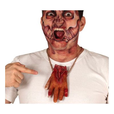 Halsband med Blodig Hand