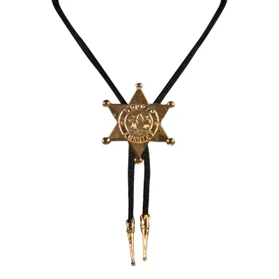 Halsband Sheriffstjärna Guld