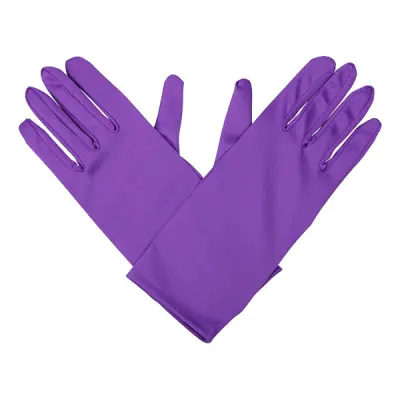 Handskar Korta Lila - One size