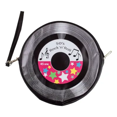 Handväska Vinylskiva 50-tal