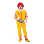 Happy Clown Maskeraddräkt - One size