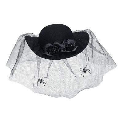 Änka-Hatt Svart - One size