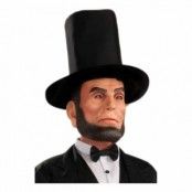 Abraham Lincoln Mask med Hatt