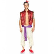 Arabiske Prinsen Aladdin Inspirerad Dräkt 3 Delar
