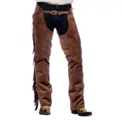 Autentiska Western Chaps Herr Bruna - 60
