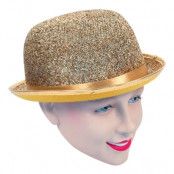 Bowler Hatt Guld - One size