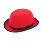 Bowlerhatt Röd - One size