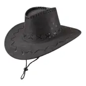 Cowboyhatt Svart - One size