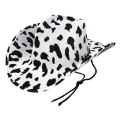 Cowboyhatt med Komönster - One size