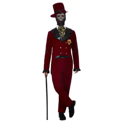 Deluxe Day Of The Dead Brudgum Kostym L