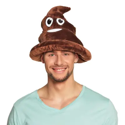 Emoji Poop Hatt - One size