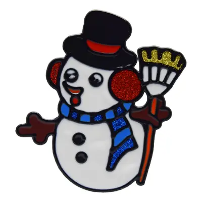 Fönsterdekor Snögubbe