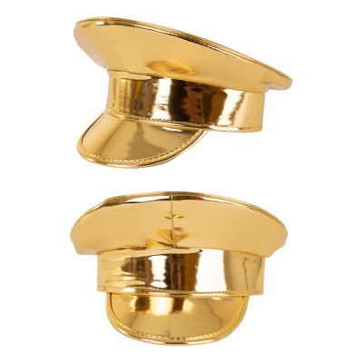 Festivalhatt Lack Guld - One size