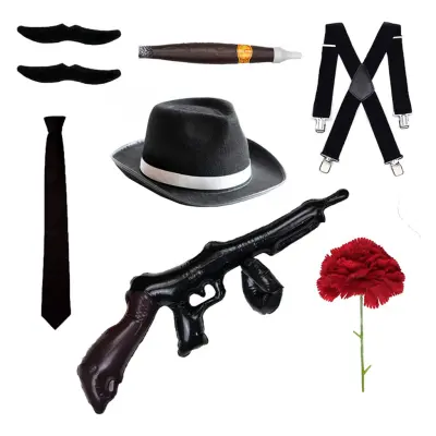 Gangster Svart Tillbehörskit