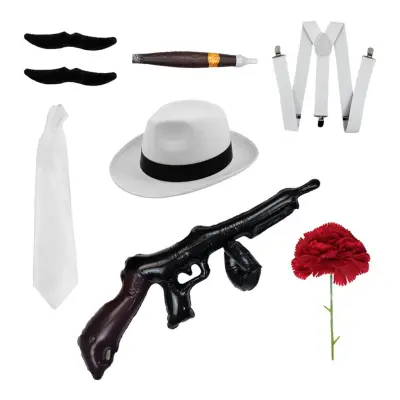 Gangster Vit Tillbehörskit