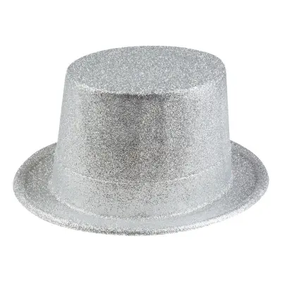 Glitterhatt Silver - One size