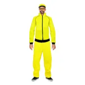 Gul Rappare Träningsoverall Maskeraderäkt - Medium